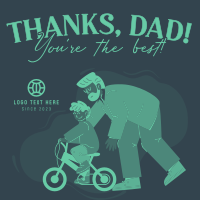 Thank You Best Dad Ever Instagram post Image Preview