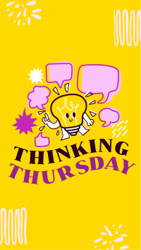 Funky Thinking Thursday Instagram reel Image Preview