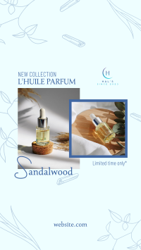 Natural Oil Perfume Facebook Story Design