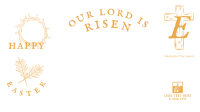 Lord Is Risen Zoom Background Design