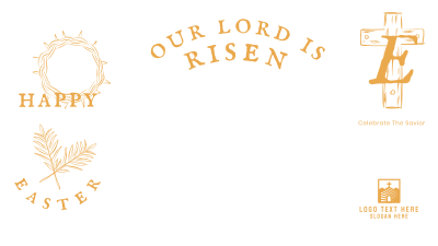 Lord Is Risen Zoom Background Image Preview