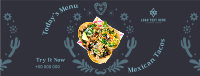 Mexican Taco Facebook Cover Preview