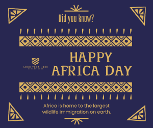 Decorative Africa Day Facebook post Image Preview