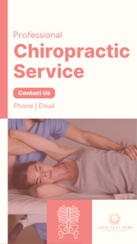 Modern Chiropractic Treatment Instagram Story Design