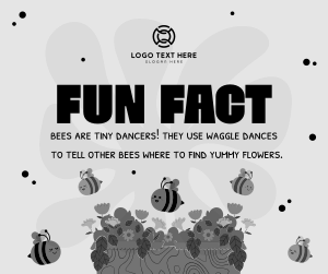 Bee Day Fun Fact Facebook post Image Preview