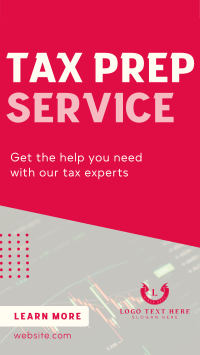 Get Help with Our Tax Experts Instagram Story Preview