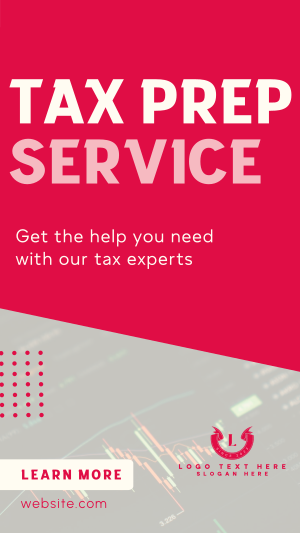 Get Help with Our Tax Experts Instagram story Image Preview