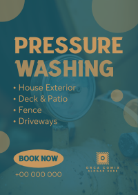 Pressure Wash Service Poster Image Preview