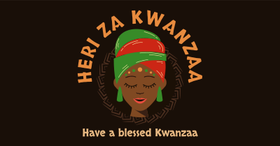 Kwanzaa Event Facebook ad Image Preview