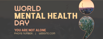Mental Health Fields Facebook cover Image Preview
