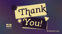 Thanks For Your Purchase Animation Image Preview