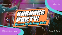 Karaoke Party Star Animation Design