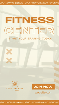Fitness Training Center Video Image Preview