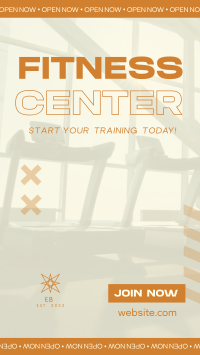 Fitness Training Center TikTok Video Image Preview