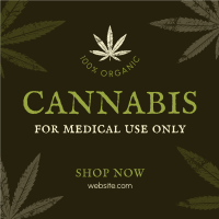 Cannabis Cures Instagram Post Design