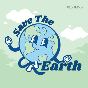 Modern Earth Day Instagram post Image Preview