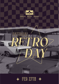 National Retro Day Flyer Image Preview