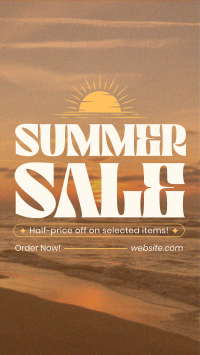 Sunny Summer Sale Instagram reel Image Preview