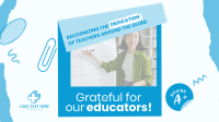 Educator Teacher's Day Animation Preview