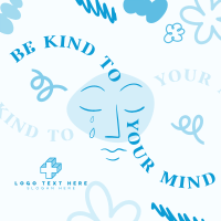 Be Kind To Your Mind Linkedin Post Image Preview