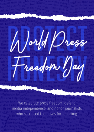 World Press Freedom Poster Image Preview