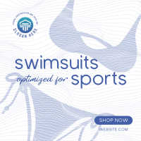 Optimal Swimsuits Instagram Post Design