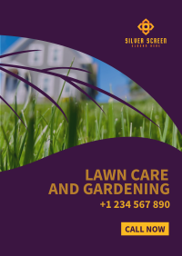 Lawn and Gardening Service Poster Image Preview