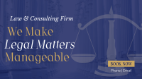 Making Legal Matters Manageable Facebook event cover Image Preview