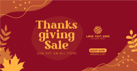 Thanksgiving Flash Sale Facebook Ad Design