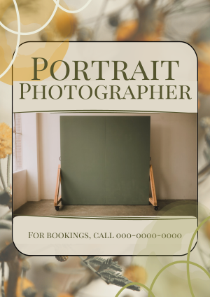 Modern Portrait Photographer Flyer Image Preview