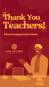 Teacher Appreciation Week Instagram reel Image Preview
