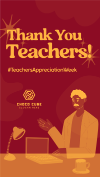 Teacher Appreciation Week Instagram reel Image Preview