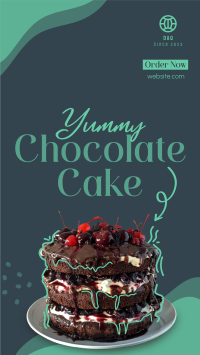 Chocolate Special Dessert Instagram Story Design