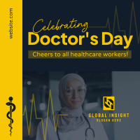 Celebrating Doctor's Day Instagram post Image Preview