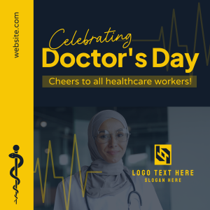 Celebrating Doctor's Day Instagram post Image Preview