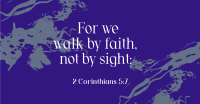 Walk by Faith Facebook Ad Design