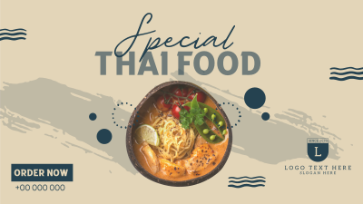 Thai Flavour Facebook event cover Image Preview