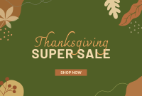 Thanksgiving Sale Pinterest Cover Design