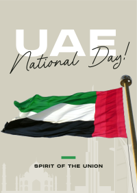 UAE National Flag Flyer Image Preview