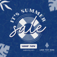 Summertime Sale Instagram Post Design