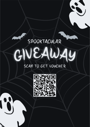 Spooktacular Giveaway Promo Poster Image Preview