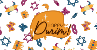 Purim Doodles Facebook ad Image Preview