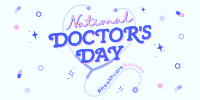 Quirky Doctors Day Twitter Post Image Preview
