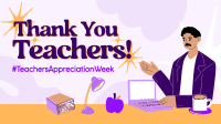 Teacher Appreciation Week Facebook Event Cover Design