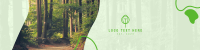 Forest Trees LinkedIn Banner Design