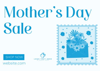 Make Mother's Day Special Sale Postcard Image Preview