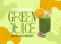 Fresh Healthy Drink Postcard Preview