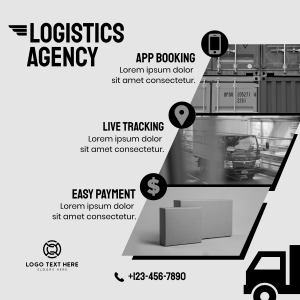 Cargo Delivery Service Instagram post Image Preview