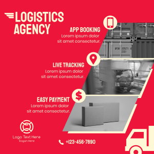 Cargo Delivery Service Instagram post