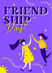 High Five Friendship Day Flyer Image Preview